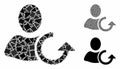 Revert user Mosaic Icon of Tuberous Pieces
