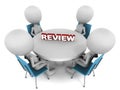 Review meeting Royalty Free Stock Photo