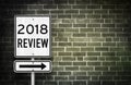 2018 Review Royalty Free Stock Photo