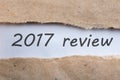 2017 review uncovered letter of brown paper. Time to summarize and plan goals for the next year. Business background