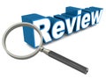 Review Royalty Free Stock Photo