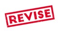 Revise rubber stamp