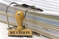 Revision Royalty Free Stock Photo