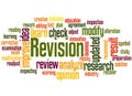 Revision word cloud concept 2