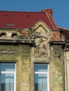 Revival-Artdeco building in Brasov. Romania. Royalty Free Stock Photo