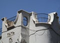 Revival architecture in Melilla. Spain. Royalty Free Stock Photo