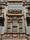 Revival architecture in Melilla. Spain. Royalty Free Stock Photo