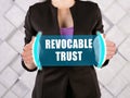 REVOCABLE TRUST text in virtual screen