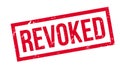 Revoked rubber stamp