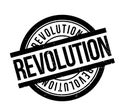 Revolution rubber stamp Royalty Free Stock Photo