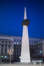 Revolution Square, Bucharest Royalty Free Stock Photo