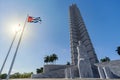 Revolution Square and Jose Marti Monument in Havana, Cuba with a beautiful sky Royalty Free Stock Photo