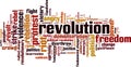 Revolution word cloud