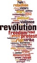 Revolution word cloud