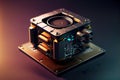 A revolutionary computer device that uses quantum mechanics principles to perform complex calculations at incredible