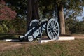 Revolutionary Era Cannon at the Yorktown Battlefield Royalty Free Stock Photo