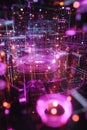 Revolutionary future tech interface incorporating advanced LED elements that pulse with incredible complexity