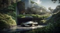 Revolutionary Green Home: Breathing Facade & Eco-Friendly Transport