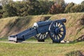 Revolutionary Era Cannon at the Yorktown Battlefield Royalty Free Stock Photo