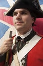 Revolutionary War Historical Red Coast British Soldier