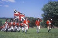 Revolutionary War Reenactment, Freehold, New Jersey, 218th Anniversary of Battle of Monmouth,1778 Royalty Free Stock Photo