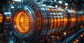 Revolutionizing computing with quantum technology and advanced algorithms. Generative AI Royalty Free Stock Photo