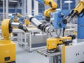 Revolutionizing Manufacturing with Automated Assembly Lines and Robotics.