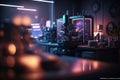 Revolutionizing Research: High-Tech Lab Fuelled by Bokeh, Unreal Engine 5, and Super-Resolutio
