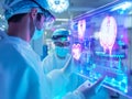 Revolutionizing Surgery with Augmented Reality Royalty Free Stock Photo