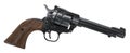 Revolver firearm western six shooter pistol handgun gun Royalty Free Stock Photo