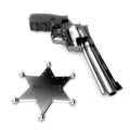 Revolver gun Royalty Free Stock Photo