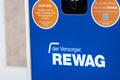 Rewag energy company sign in regensburg germany