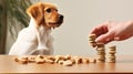 reward dog training treats Royalty Free Stock Photo