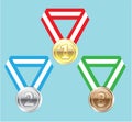 Reward Medals vector