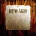 Reward Poster