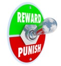 Reward Vs Punish Toggle Switch Lever Discipline Lesson