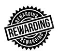 Rewarding rubber stamp Royalty Free Stock Photo