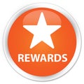 Rewards (star icon) premium orange round button