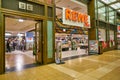 Entrance to REWE City supermarket Royalty Free Stock Photo