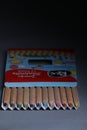 Rex Colored pencils from Aldi, copy space