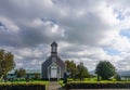 Reykholt, Iceland: The old church 1886-1887 at Snorrastofa Royalty Free Stock Photo