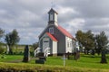 Reykholt, Iceland: The old church 1886-1887 at Snorrastofa