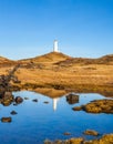 Reykjanes lighthouse Royalty Free Stock Photo