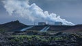 Reykjanes power plant at the southwestern part of Iceland