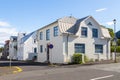 Typical Icelandic architecture in the city center, Reykjavik, Iceland