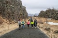 Road to the Valley of geysers Haukadalur Royalty Free Stock Photo