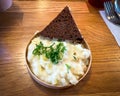 View of a classic Icelandic dish, Plokkfiskur, traditional fish stew