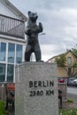 Bear of Berlin sculpture Royalty Free Stock Photo