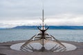 Sun voyager in Reykjavik Royalty Free Stock Photo