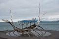 Sun voyager in Reykjavik Royalty Free Stock Photo